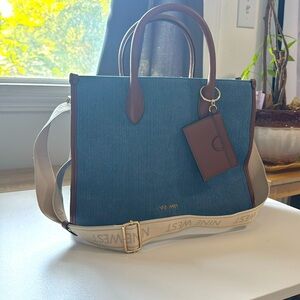 Nine West | Denim Tote Bag w/ Straps